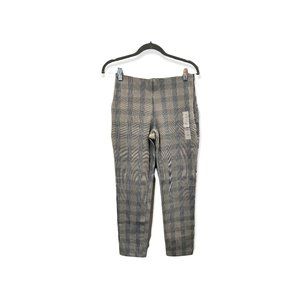 Plaid Cigarette Pant